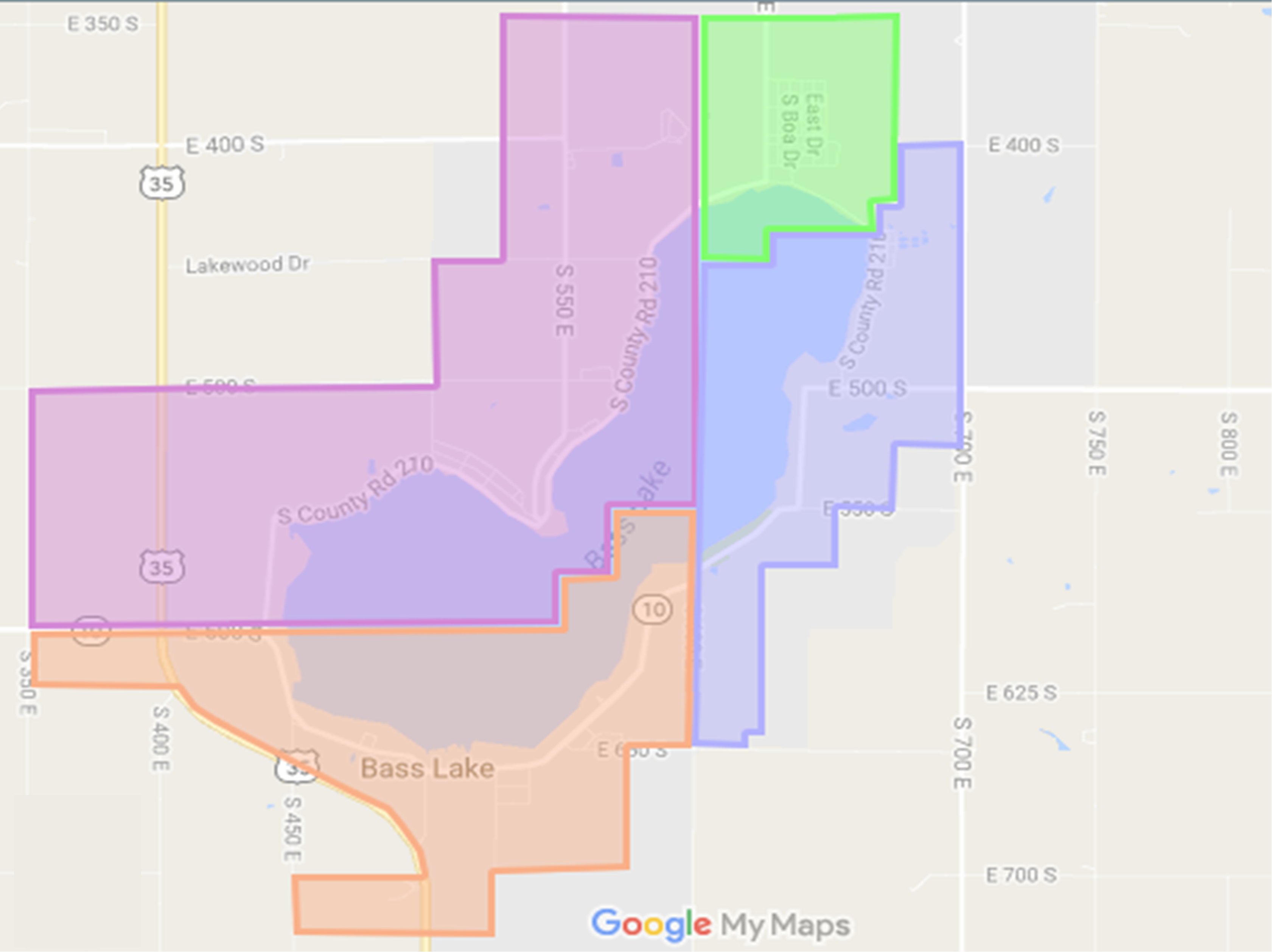 BLCD District Map