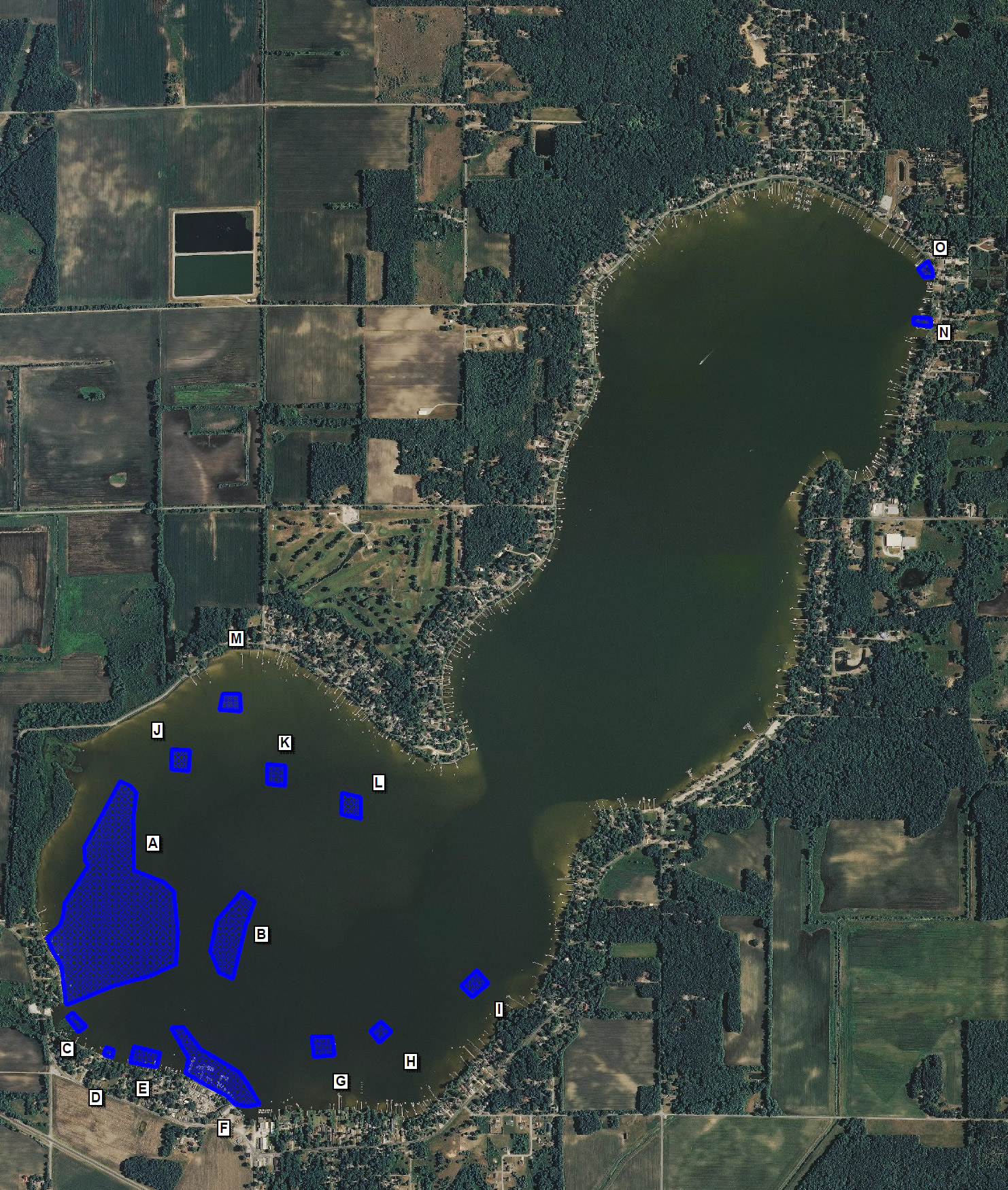 Lake Maps :: Bass Lake Conservancy District